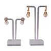Image 1 : 2 Pair Rhinestone and Faux Pearl Earrings