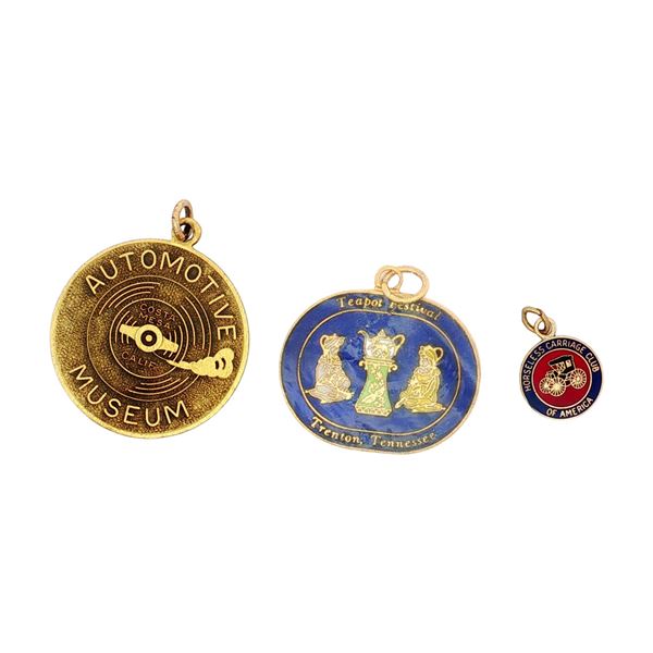 3pc Automotive and Festival Charms