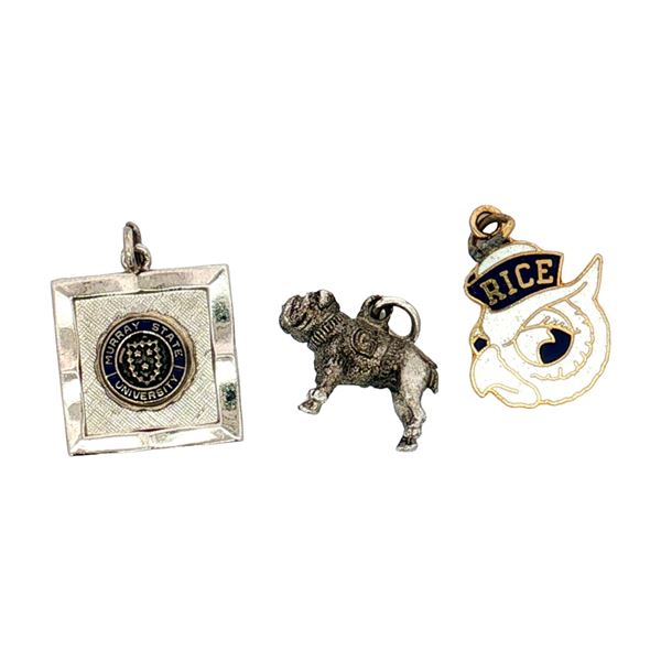 3pc University-Themed Charms