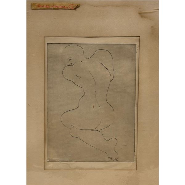 Pisces, Etching on Paper