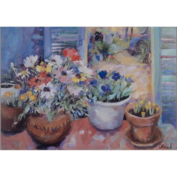 Ruth Olenick, Impressionist Framed Poster, The Potting Shed