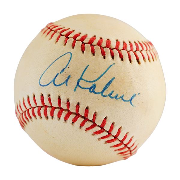 Al Kaline Signed Rawlings Official American League Baseball, PSA Authenticated