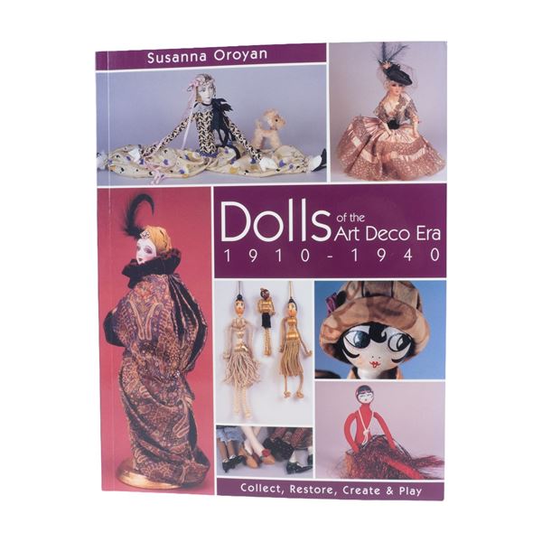 Susanna Oroyan Paperback Book, Dolls of the Art Deco Era