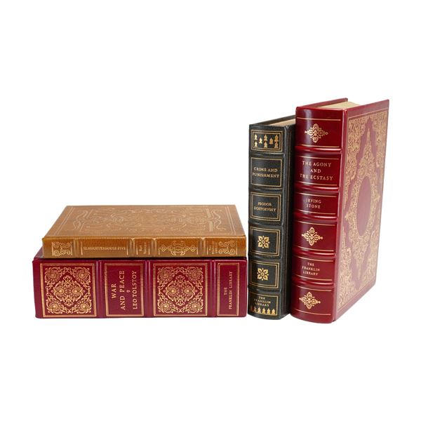 A 4-Piece Collection of Franklin Library Editions, Vonnegut, Kurt et al. (Signed)