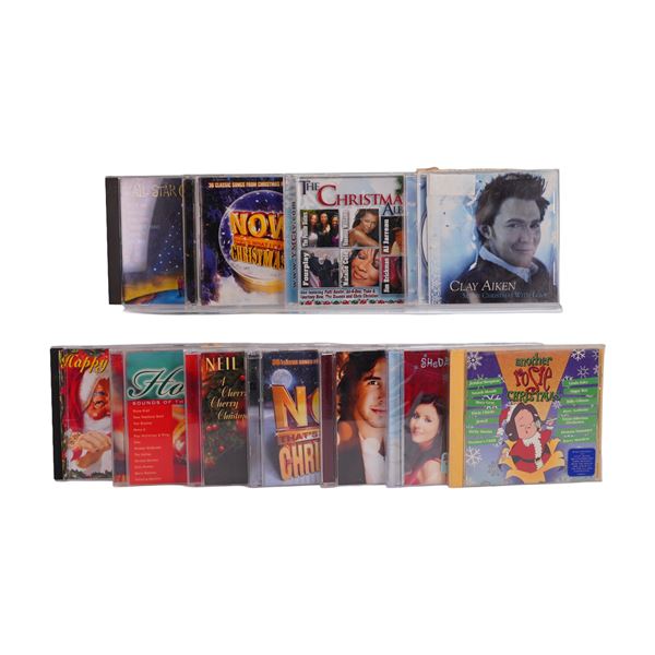 11pc Christmas CD Lot Josh Groban SheDaisy Rosie O Donnell