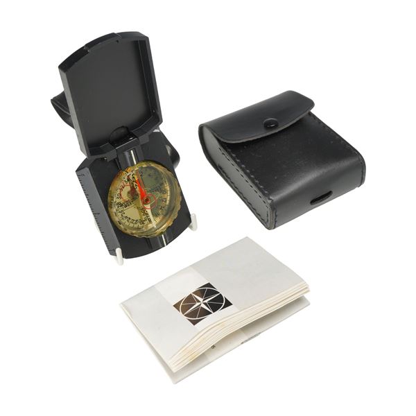 Wilkie West German Sighting Compass with Case