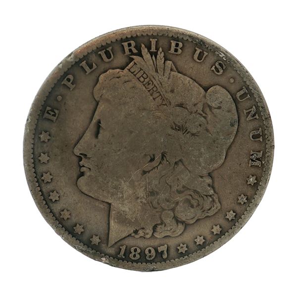 1897-O US Morgan Silver Dollar