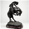 Image 2 : After Frederic Remington, The Rattlesnake Large Bronze Sculpture