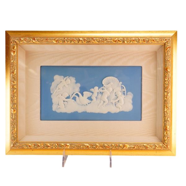 Wedgwood Blue Jasperware Plaque