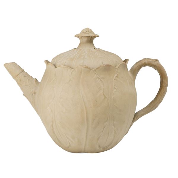 Wedgwood Caneware Cauliflower Pattern Teapot and Lid
