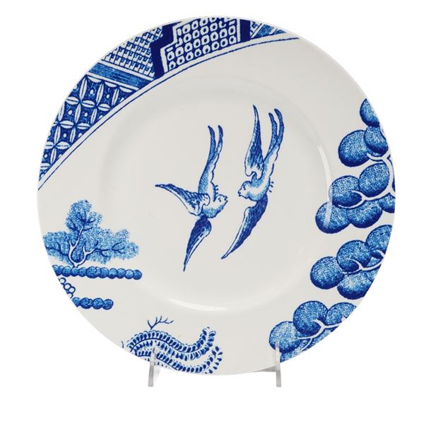 Wedgwood Bone China Plate, Robert Dawson After Willow No. 1 Birds
