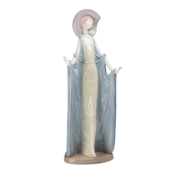 Lladro Porcelain Figurine 1428 Afternoon Tea with Original Box
