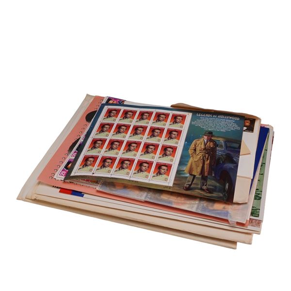 Assortment of US 1980-1998 Commemorative Stamp Grouping, Mint Sheets & Sets