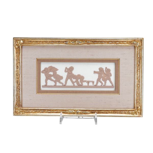 Framed Wedgwood Jasperware Plaque