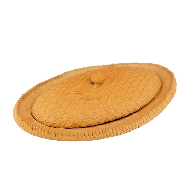 Wedgwood 18th Century Caneware Game Pie Dish and Lid