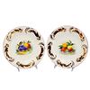 Image 1 : Pair of Wedgwood Etruria Queen's Ware Dessert Plates