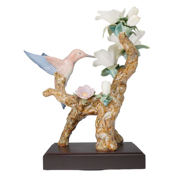 Lladro 8117 Hummingbird Limited Edition Figurine