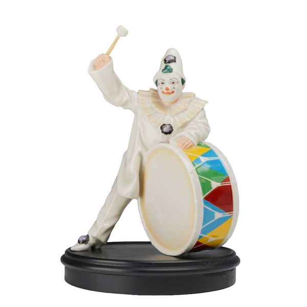 Hutschenreuther Hans Achtziger Limited Edition Porcelain Figurine Enrico Caruso as Canio