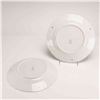 Image 3 : 2pc Herend Porcelain Hand-Painted Chinese Bouquet Raspberry Dinner Plates