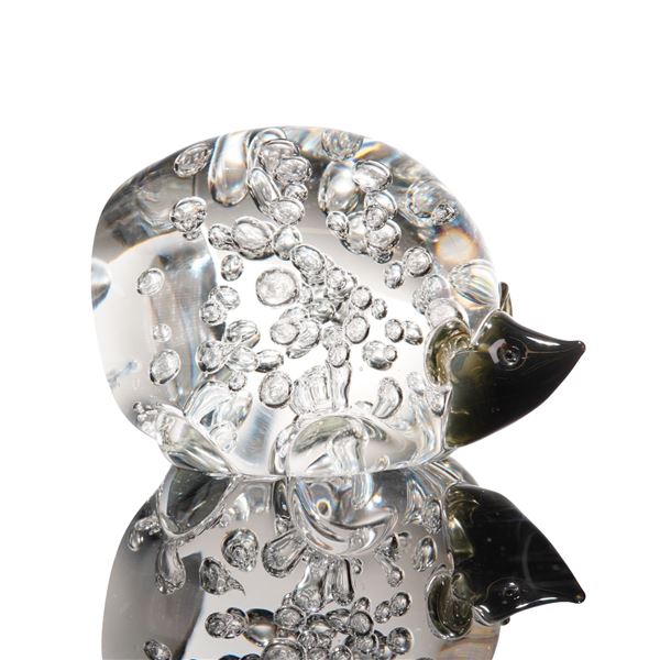 Seguso AV Arte Vetro Hedgehog Sculpture
