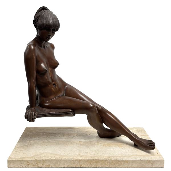 Isidore Margulies Joan I Bronze Sculpture