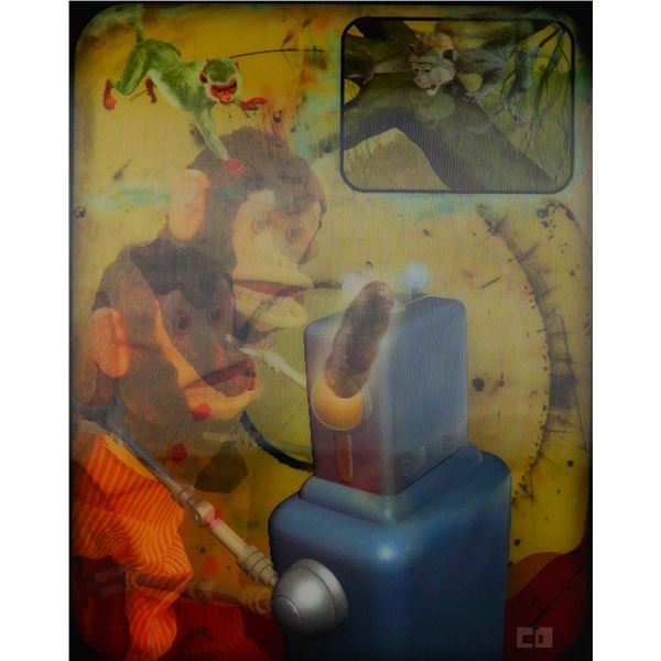 Chris Dean (American b. 1961) 3D Lenticular Fine Art Print, Curious