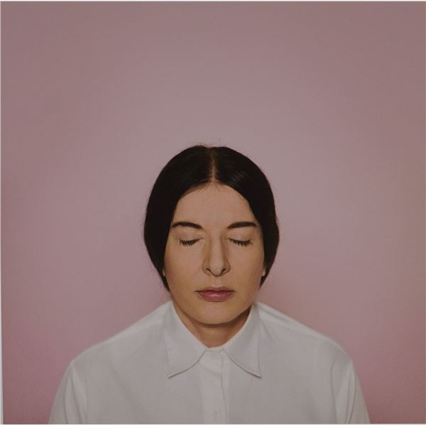 Marina Abramovic (Serbian b.1946) Fine Art Pigment Print, Signed & Numbered