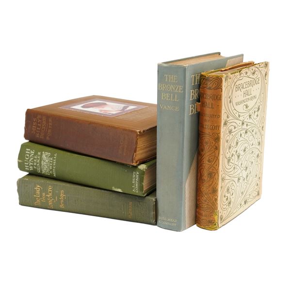 A 5-Piece Collection of Early 20th-Century Literature and Fiction