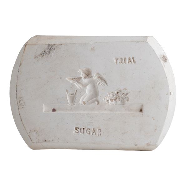 Wedgwood White Jasperware Neoclassical Cherub Trial Stamp