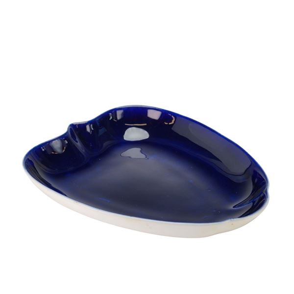 Wedgwood Ceramic Cobalt Dish from the Ellis Rubin Collection