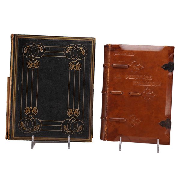 2pc Hardcover Books, Hogarth's Works, Vol. 2 and Camille Mauclair, La Peinture Italienne