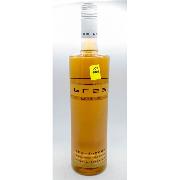 BREE WHITE CHARDONNAY 750ML 12% ABV