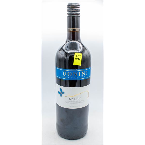 DONINI 2021 MERLOT RED WINE 1L 12% ABV