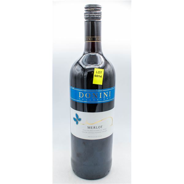 DONINI 2021 MERLOT RED WINE 1L 12% ABV