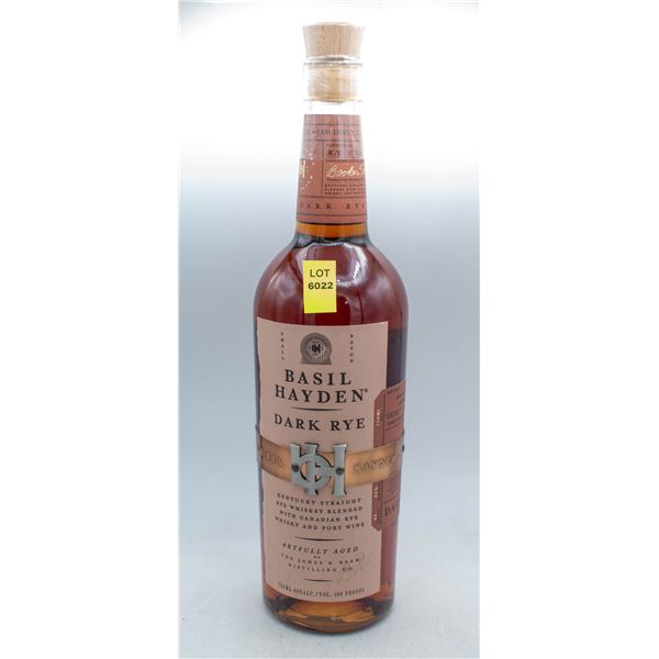 BASIL HAYDEN DARK RYE 750ML 40% ABV