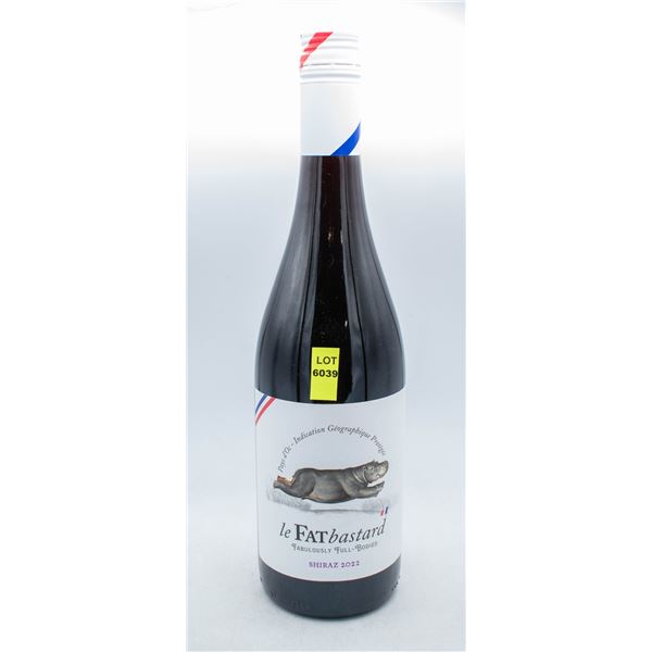 LE FAT BASTARD 2022 SHIRAZ 750ML 13%ABV