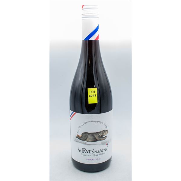 LE FAT BASTARD 2021 SHIRAZ 750ML 13.5%ABV