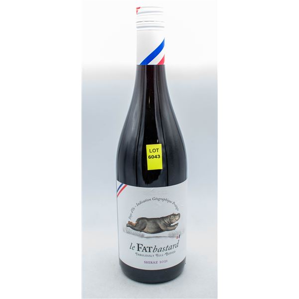 LE FAT BASTARD 2021 SHIRAZ 750ML 13.5%ABV