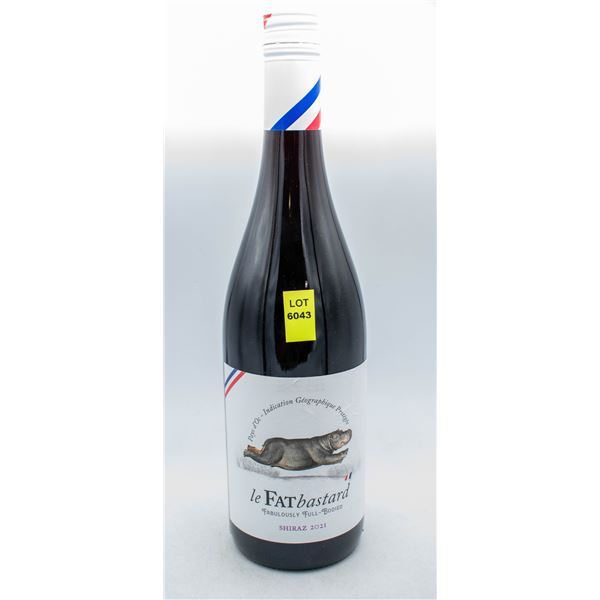 LE FAT BASTARD 2021 SHIRAZ 750ML 13.5%ABV