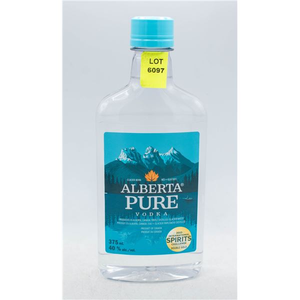 ALBERTA PURE VODKA 375ML 40% ABV