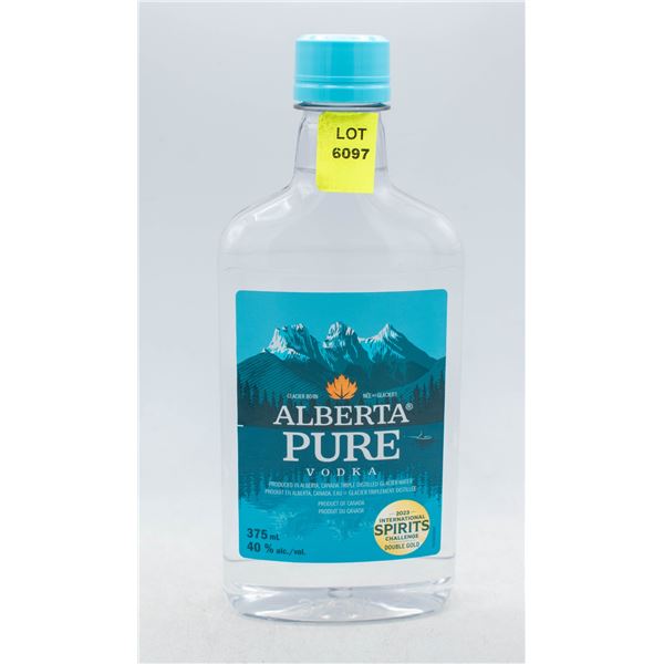 ALBERTA PURE VODKA 375ML 40% ABV