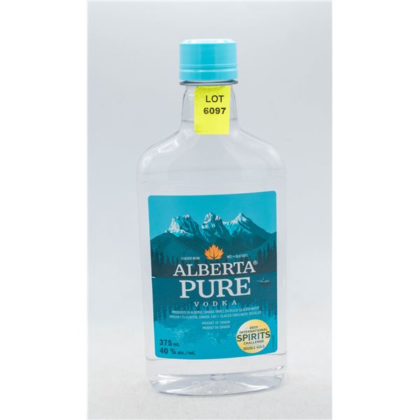 ALBERTA PURE VODKA 375ML 40% ABV