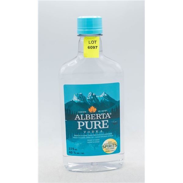 ALBERTA PURE VODKA 375ML 40% ABV