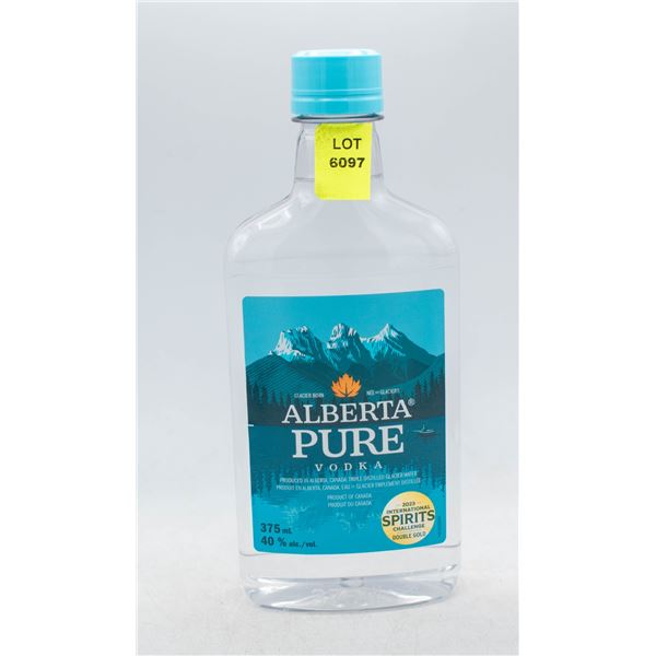 ALBERTA PURE VODKA 375ML 40% ABV