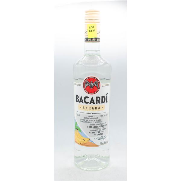 BACARDI BANANA LIQUOR 750ML 35% ABV