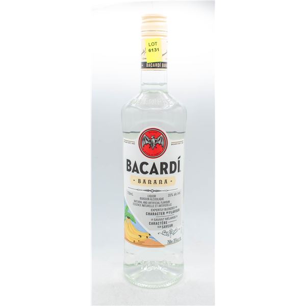 BACARDI BANANA LIQUOR 750ML 35% ABV