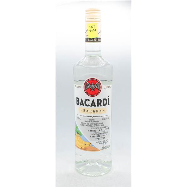 BACARDI BANANA LIQUOR 750ML 35% ABV