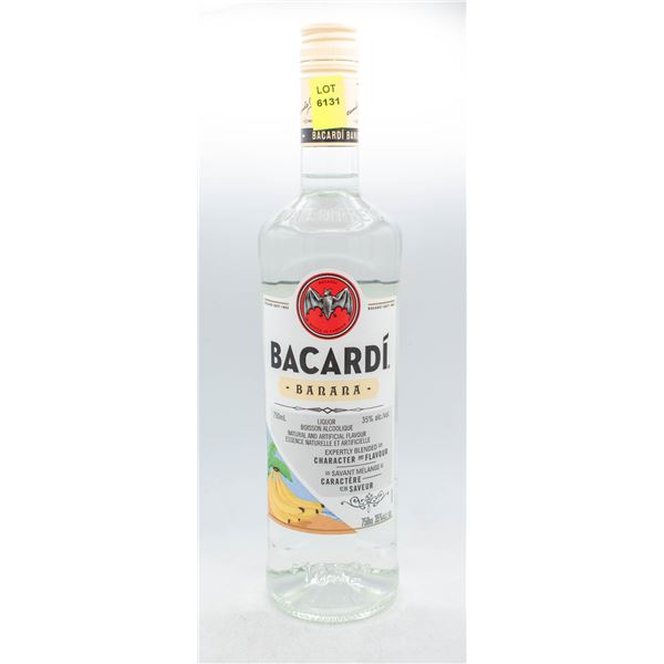 BACARDI BANANA LIQUOR 750ML 35% ABV