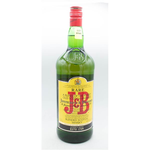JUSTERINI & BROOKS BLENDED SCOTCH WHISKEY 1.14L