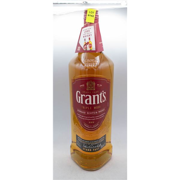 GRANTS TRIPLE WOOD BLENDED SCOTCH WHISKEY 1.14L